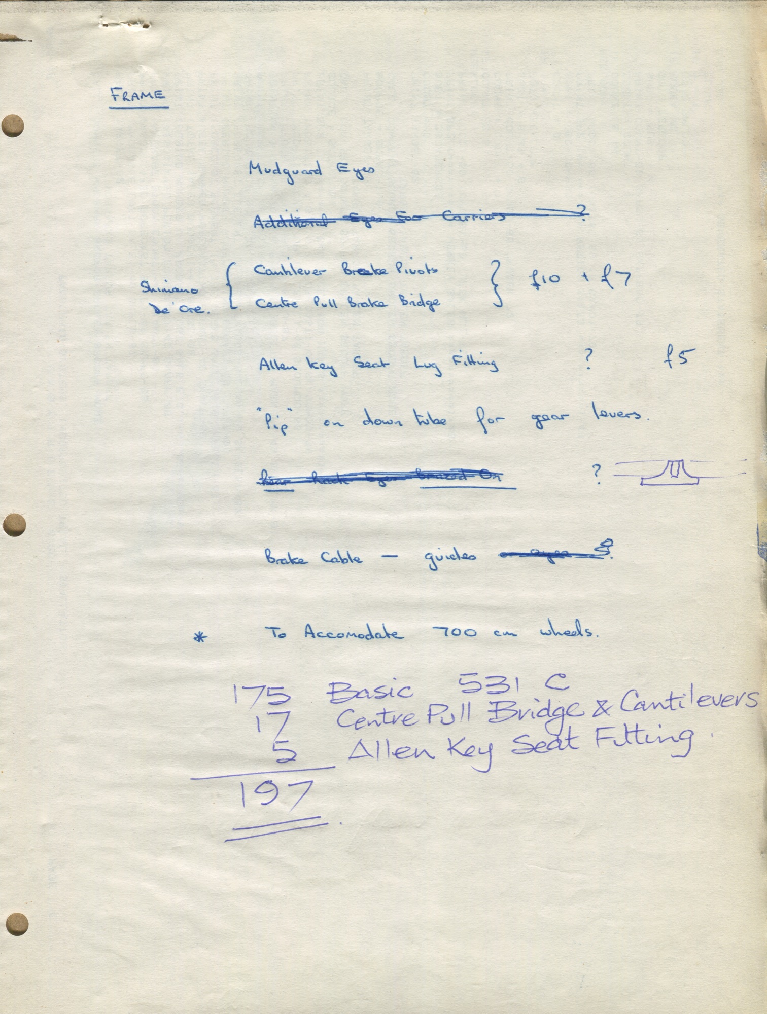 Page filed with worksheet 2986